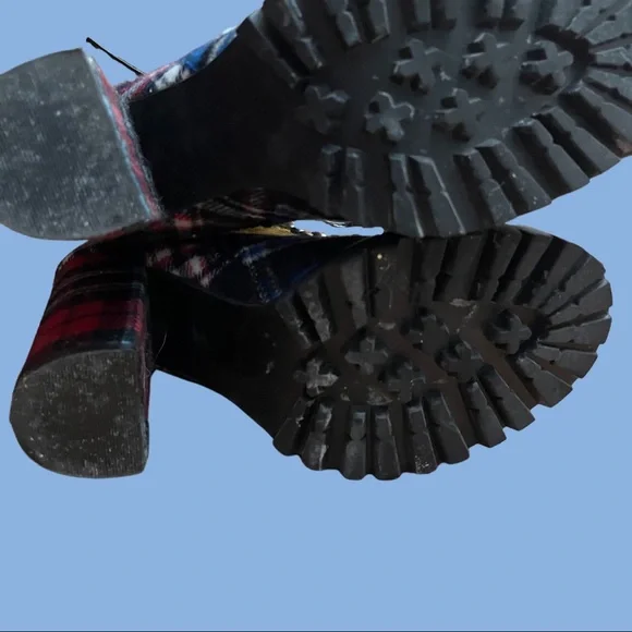 Patchwork Jeffrey Campbell Lilith Booties - Picture 4 of 4